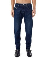 DIESEL - D-strukt 09b90 slim fit jeans - Lyst