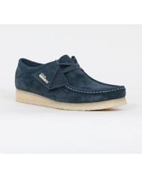 Clarks - Wallabee Suede Shoes In - Lyst