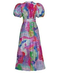 Celiab - Seraph Dress Coloured Uk 8 - Lyst