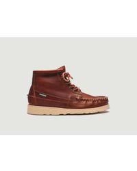 Sebago - Seneca Leather Derbies Boots 7 - Lyst