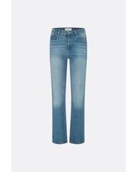 FABIENNE CHAPOT - Medium Wash Lola Straight Leg Jeans - Lyst