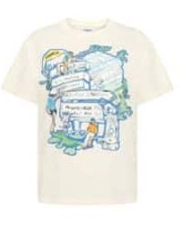 FRNCH - Andie T-shirt Cream M - Lyst