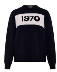 Bella Freud - 1970 Oversized Knitted Jumper Size: Xs, Col: Xs - Lyst