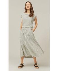 Nooki Design - Montrose Chic Stripe Jersey Dress S - Lyst