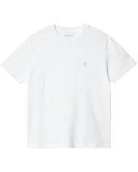 Carhartt - Camiseta W Ss Casey /silver S - Lyst