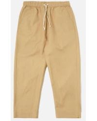 Universal Works - Judo Pant Linen Cotton Suiting Sand 32 - Lyst