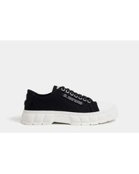 Viron - 1968 Black Recycled Canvas Toe Cap Low 38 - Lyst