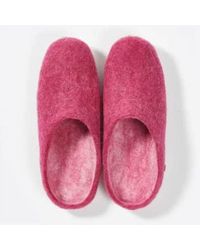 Soda Store - Felties Hand-felted Slippers From Certified Production Berry - Lyst