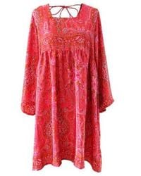 Powell Craft - 'phoebe' & Pink Paisley Baby Doll Dress - Lyst