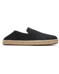 TOMS - Mens santiago recycled cotton canvas - Lyst