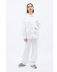 Dr. Denim - Ina Workwear Style Jacket White Xs - Lyst