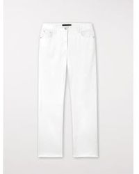 Luisa Cerano - Baby Flare Jeans Bleached Uk 8 - Lyst