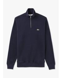 Lacoste - Mens Core Essentials Quarter Zip Sweatshirt In - Lyst