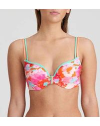Marie Jo - Apolonis heart bikini top in sunset - Lyst
