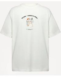 Universal Works - T-shirt Ruskin X Ecru - Lyst
