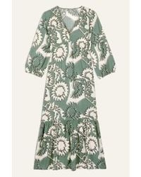 Robe imprimee Happy Ba sh en coloris Vert Lyst