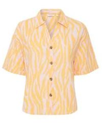B.Young - Byoung Falakka Ss Shirt In Blazing Animal Mix - Lyst