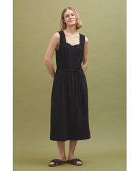Nice Things - Midi Dress With Lace On Straps Xs - Lyst