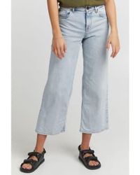 Pulz - Jeans pierna ancha color azul claro - Lyst