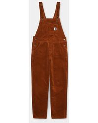 carhartt denim overalls women's