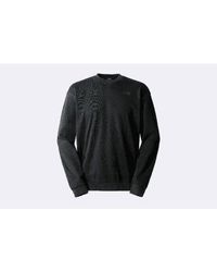 The North Face - Dye Pack Logowear Crew S / Negro - Lyst