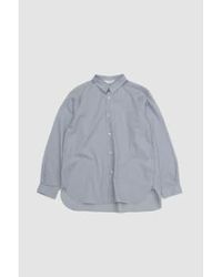 Still By Hand - Chemise col regular carreaux gris - Lyst