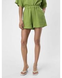 Object - Carina Cotton Shorts Peridot - Lyst