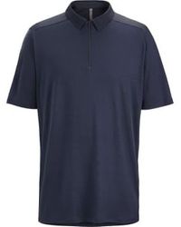 Arc'teryx - Frame Ss Polo Shirt Sapphire M - Lyst