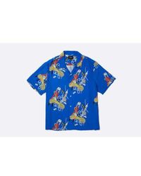 Huf - Skidrokyo Resort Shirt S / Azul - Lyst
