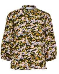 SELECTED - Floral Top Xs - Lyst