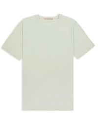 Burrows and Hare - Egyptian Cotton T-shirt Sage S - Lyst
