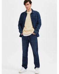 SELECTED - Straight Scott 31510 Hanfjeans - Lyst