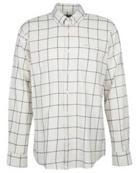 Barbour - Dunmore Regular Shirt Ecru Xl - Lyst