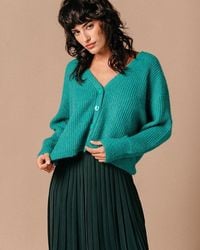 Grace & Mila - Cardigan Vert - Lyst