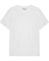 Bread & Boxers - T-shirt à col rond blanc - Lyst