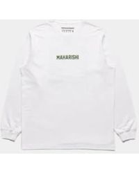 Maharishi - Woodblock Dragon Ls T Shirt - Lyst
