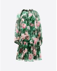 CHRISTY LYNN - Jenny Camellia Garden Short Dress Col: Multi, Size: M - Lyst
