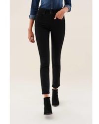 Salsa Jeans - 118219 schmale schwarze jeans - Lyst