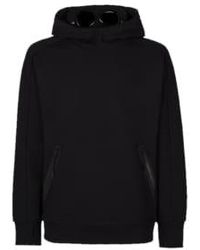C.P. Company - C.p. firma diagonal erhöhte fleece goggle hoodie - Lyst
