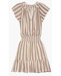 Rails - Augustine Striped Linen Dress L - Lyst