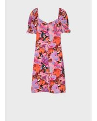 Paul Smith - Floral Printed Dress - Lyst
