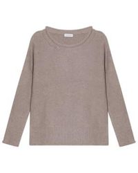 Cashmere Fashion - Engage Recycled Kashmir Pullover Round-age Neckline - Lyst