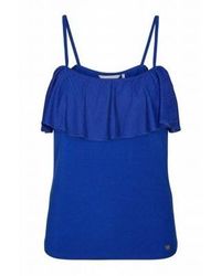 Numph - Cobalt Cimmaron Top - Lyst