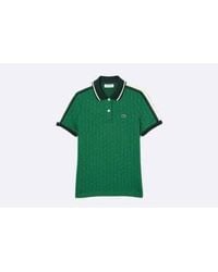 Lacoste - Polo Ribbed Collar Shirt 34 / - Lyst