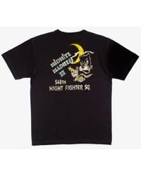Buzz Rickson's - Buzz Ricksons 548Th Night Fighter Squadron T Shirt - Lyst