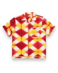 Universal Works - Camp Shirt Dye Tie 30187 Yellow - Lyst