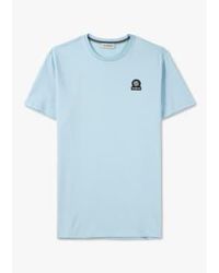 Sandbanks - Herren badge logo t-shirt in blau - Lyst