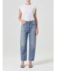 Agolde - 90S Straight Crop Hooked - Lyst