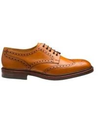 Loake - Chester Brogue Shoes With Rubber Sole - Lyst