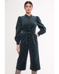 Lilac Rose - Louche Lindsay Babycord Green Jumpsuit 12 - Lyst